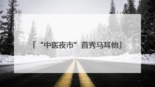 “中医夜市”首秀马耳他