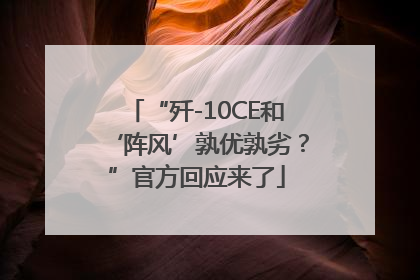 “歼-10CE和‘阵风’孰优孰劣？”官方回应来了
