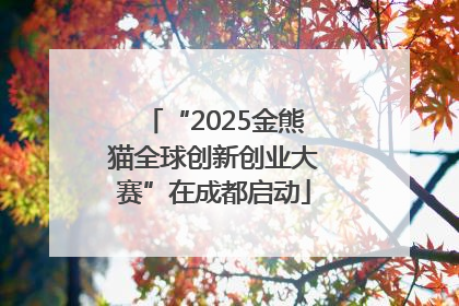 “2025金熊猫全球创新创业大赛”在成都启动
