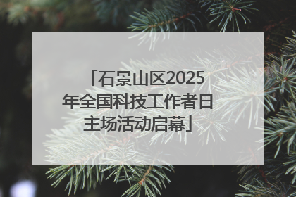 石景山区2025年全国科技工作者日主场活动启幕