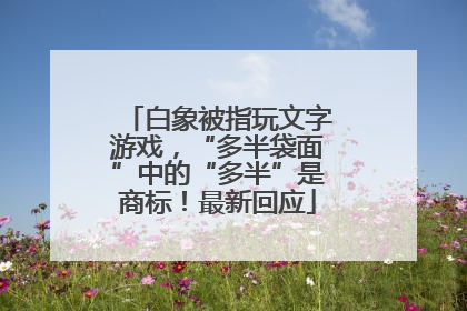 白象被指玩文字游戏，“多半袋面”中的“多半”是商标！最新回应