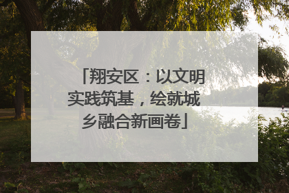 翔安区：以文明实践筑基，绘就城乡融合新画卷