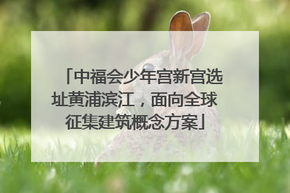 中福会少年宫新宫选址黄浦滨江，面向全球征集建筑概念方案