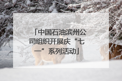 中国石油滨州公司组织开展庆“七一”系列活动