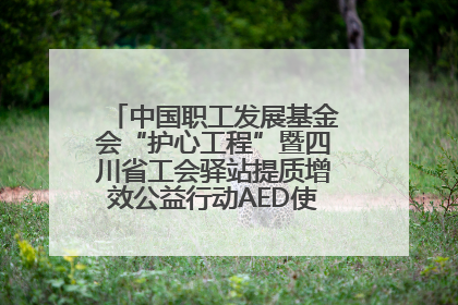 中国职工发展基金会“护心工程”暨四川省工会驿站提质增效公益行动AED使用培训在达州举行