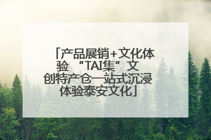 产品展销+文化体验 “TAI集”文创特产仓一站式沉浸体验泰安文化