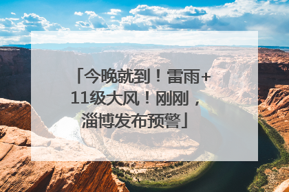 今晚就到！雷雨+11级大风！刚刚，淄博发布预警