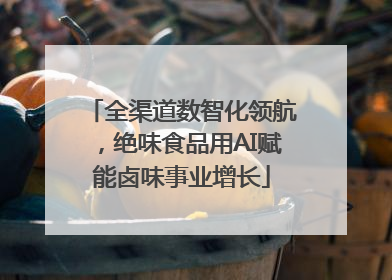 全渠道数智化领航，绝味食品用AI赋能卤味事业增长