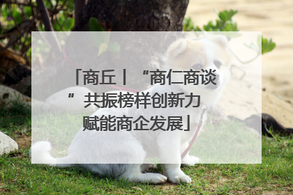 商丘丨“商仁商谈”共振榜样创新力 赋能商企发展