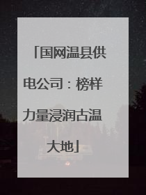 国网温县供电公司：榜样力量浸润古温大地