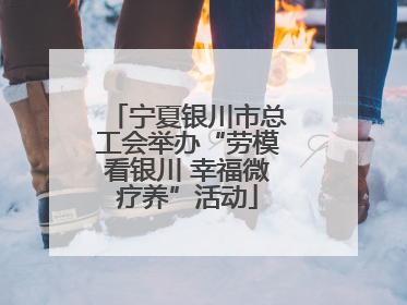 宁夏银川市总工会举办“劳模看银川 幸福微疗养”活动