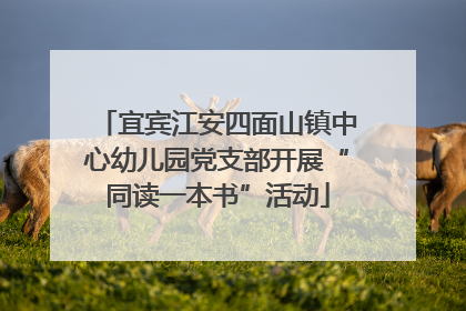 宜宾江安四面山镇中心幼儿园党支部开展“同读一本书”活动