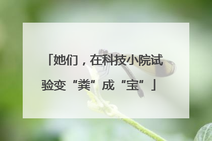 她们，在科技小院试验变“粪”成“宝”