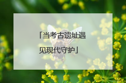 当考古遗址遇见现代守护