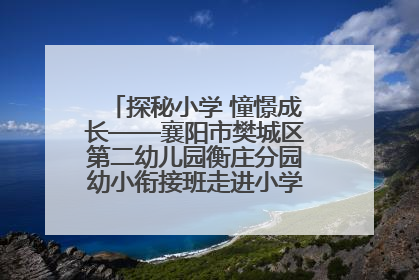 探秘小学 憧憬成长——襄阳市樊城区第二幼儿园衡庄分园幼小衔接班走进小学开展参观体验活动