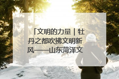 文明的力量｜牡丹之都吹拂文明新风——山东菏泽文明创建一线见闻