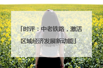 时评：中老铁路，激活区域经济发展新动能