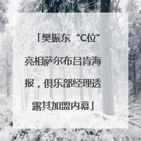 樊振东“C位”亮相萨尔布吕肯海报，俱乐部经理透露其加盟内幕