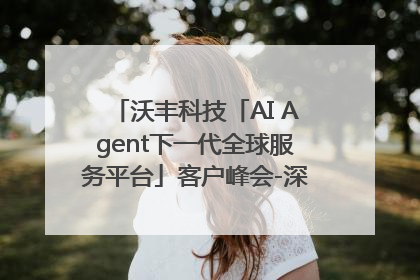 沃丰科技「AI Agent下一代全球服务平台」客户峰会-深圳站圆满落幕！