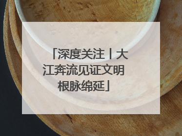 深度关注丨大江奔流见证文明根脉绵延