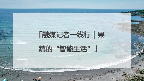 融媒记者一线行｜果蔬的“智能生活”