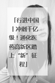 行进中国丨冲刺千亿级！通化医药高新区踏上“新”征程