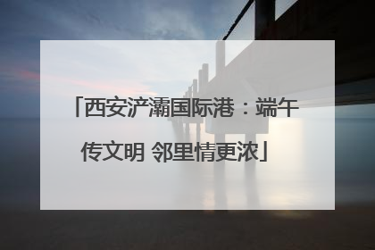 西安浐灞国际港：端午传文明 邻里情更浓