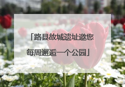 路县故城遗址邀您每周邂逅一个公园