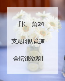 长三角24支龙舟队竞速金坛钱资湖