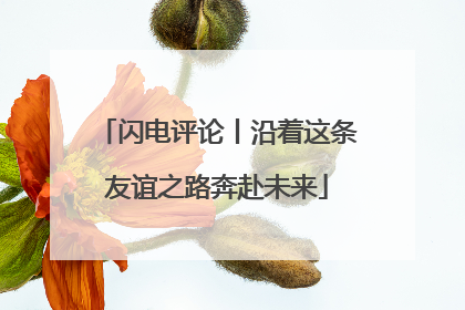 闪电评论丨沿着这条友谊之路奔赴未来