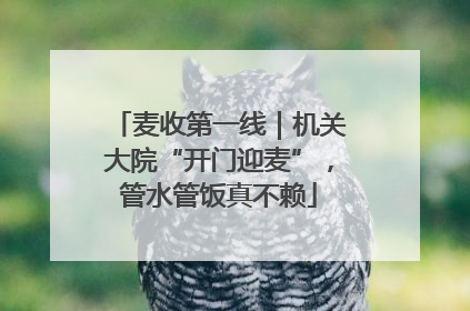麦收第一线｜机关大院“开门迎麦”，管水管饭真不赖
