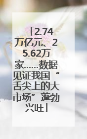 2.74万亿元、25.62万家……数据见证我国“舌尖上的大市场”蓬勃兴旺