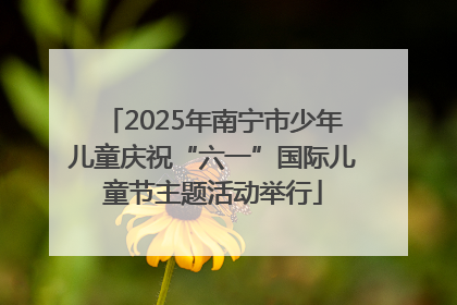 2025年南宁市少年儿童庆祝“六一”国际儿童节主题活动举行