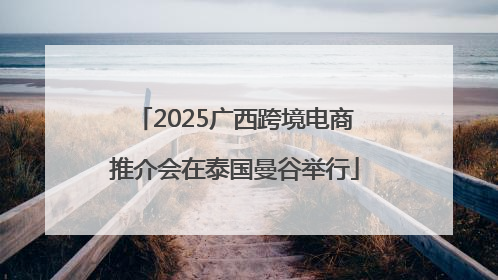 2025广西跨境电商推介会在泰国曼谷举行